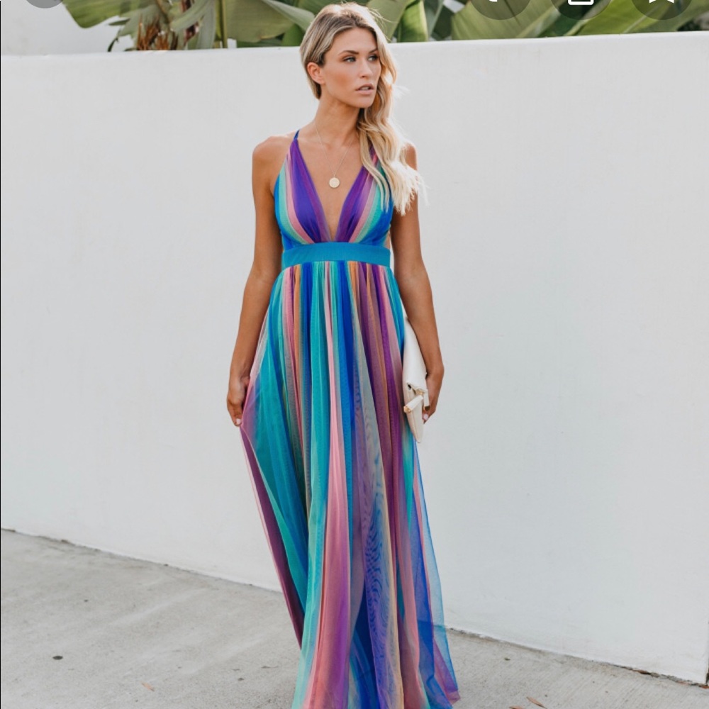 Vici Striped Maci Dress